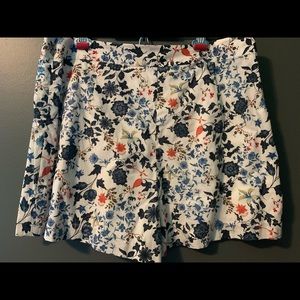 Cremieux floral shorts